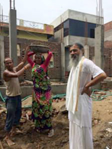 Studentenherberge Neubau Jiva Vrindavan
